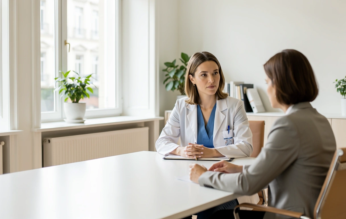 Nutritionist bei der Arbeit